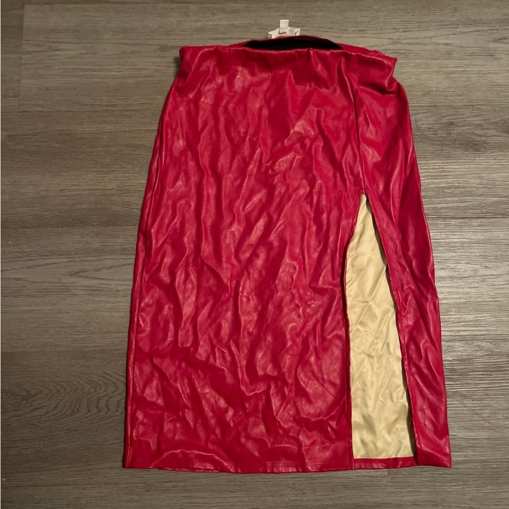 Red Pencil Skirt